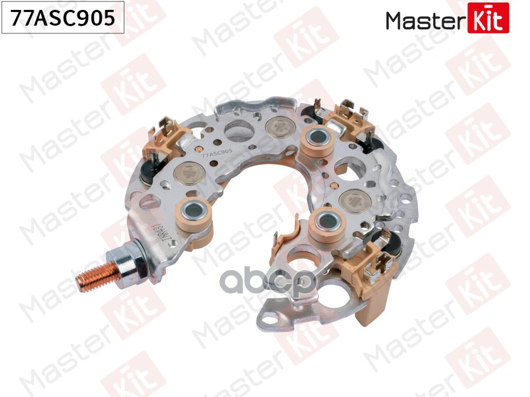 Мост диодный генератора Ford Fiesta V(JH_,JD_),Focus II(DA_,HCP,DP),Kuga I(DR) 01-12 MasterKit арт. 77ASC905