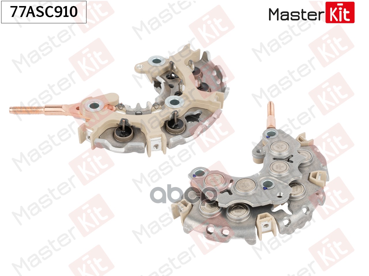 Мост диодный генератора Toyota Avensis(_T22_),Corolla(_E11_) 97-03,Lexus LX(UZJ100) 97-08 MasterKit арт. 77ASC910