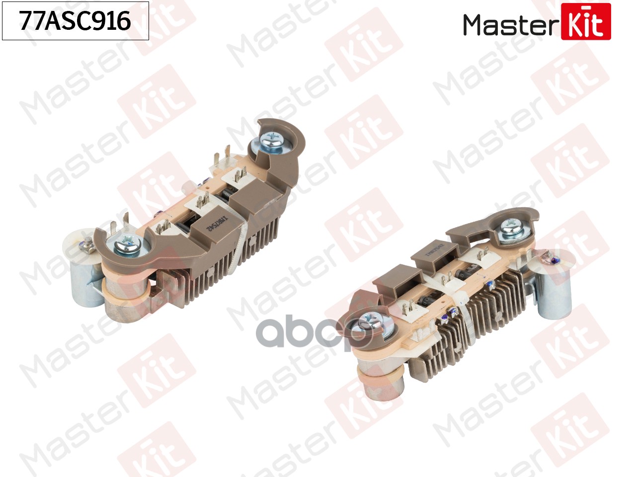 Мост диодный генератора Hyundai Santa Fe I(SM) 00-06,Mitsubishi Galant III(E1_A) 83-90 MasterKit арт. 77ASC916