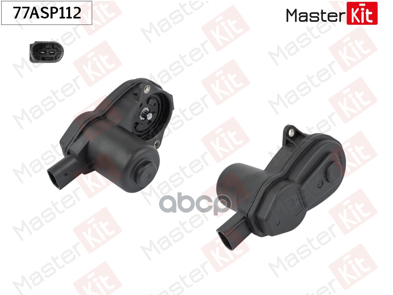 Электропривод стояночного тормоза Audi Q5 (8RB) 2008 - MasterKit арт. 77ASP112