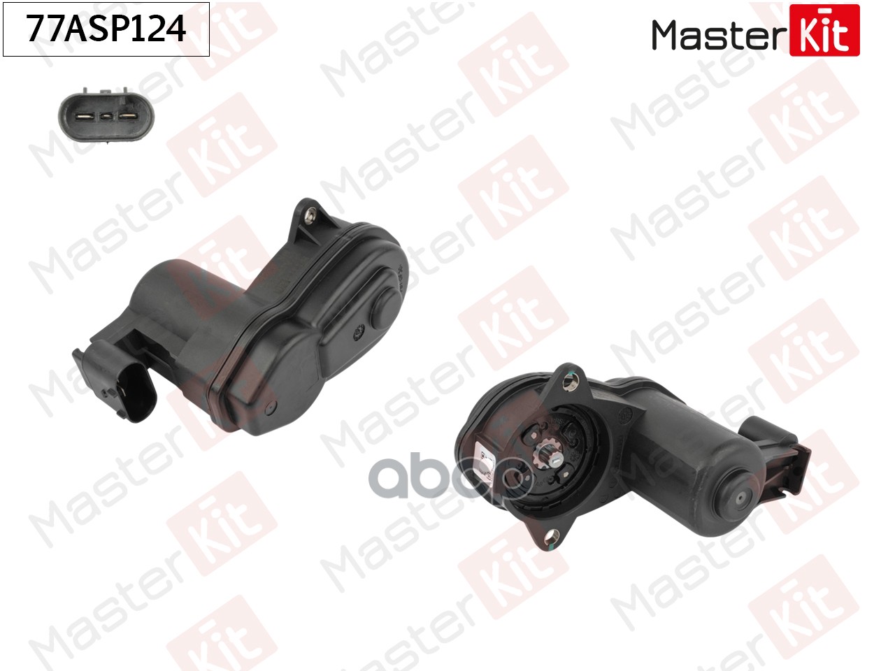Электропривод стояночного тормоза BMW X3(F25) 10-17,Land Rover Range Rover IV(L405) 12- MasterKit арт. 77ASP124