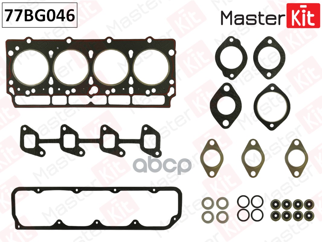 77BG046 Полный комплект прокладок ДВС Ford Transit 91-00 4BC/4FA MasterKit арт. 77bg046