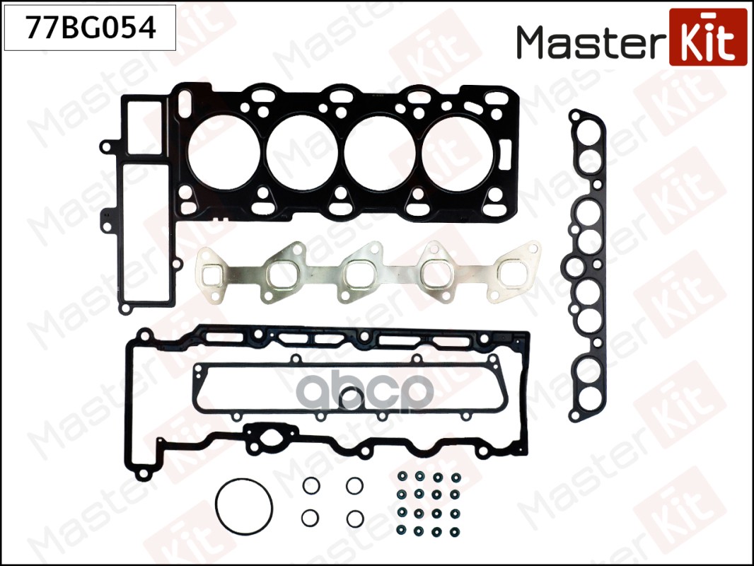 Верхний комплект прокладок с прокладкой ГБЦ Opel Astra/Vectra 2.0Di-2.2DTi X20DTH 96- MasterKit арт. 77BG054