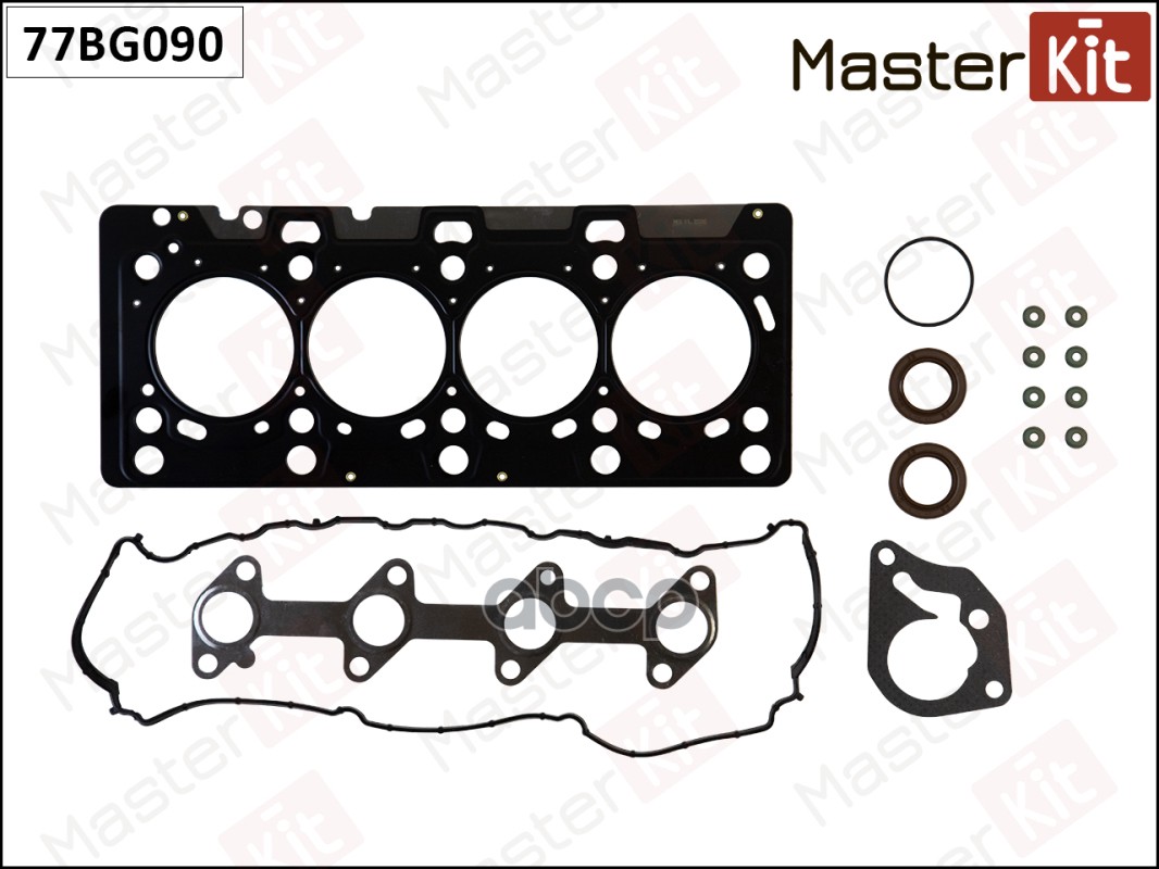 77BG090 Набор прокладок верхний NISSAN/RENAULT Almera/Micra/Clio/Kangoo 1.5dCi K9K MasterKit арт. 77bg090