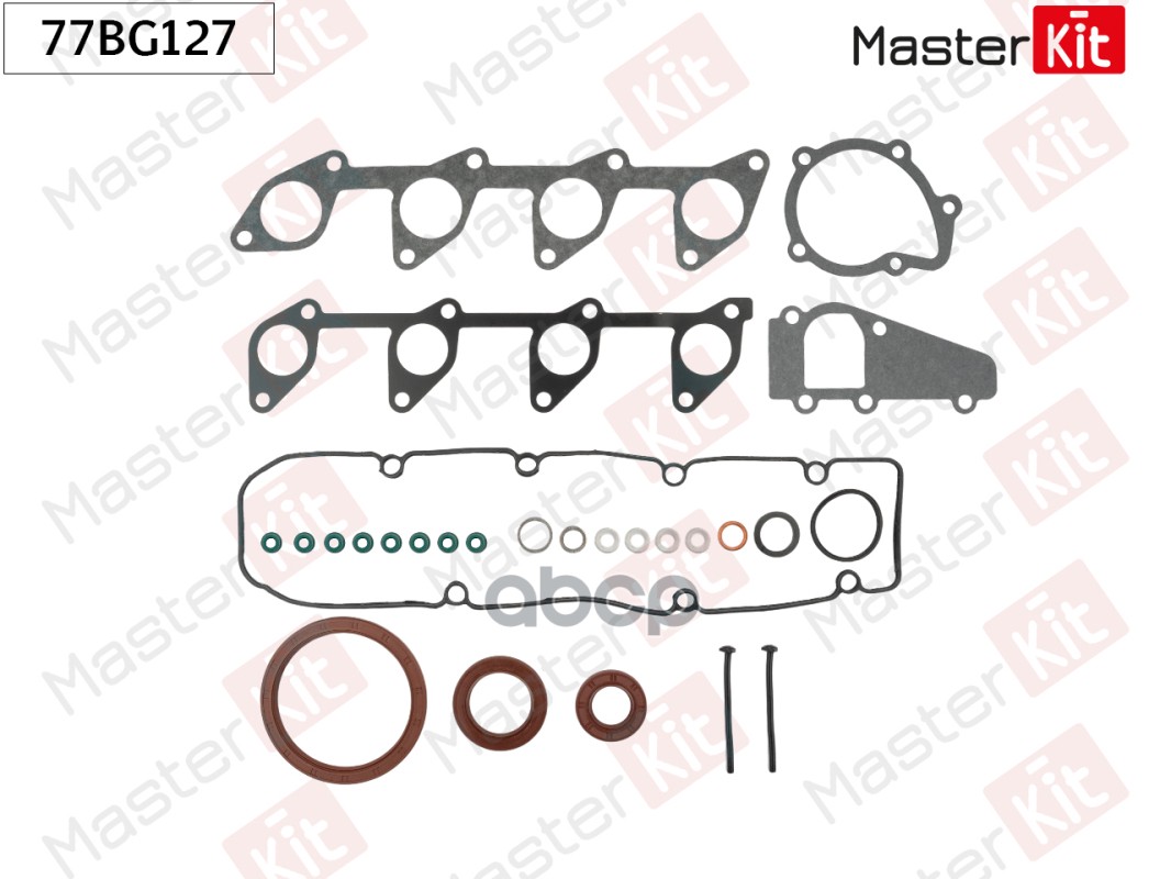 Комплект прокладок ДВС CITROEN/FIAT/PEUGEOT 2.0HDi/2.2HDi 98- 4HY/DW10/DW12UTED/RHP/RHS/RHV MasterKit арт. 77BG127