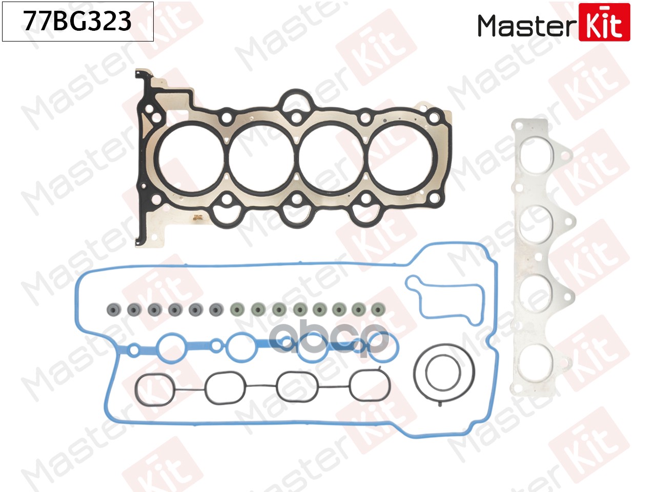 Комплект прокладок ГБЦ Hyundai SOLARIS II G4FG/G4FD MasterKit арт. 77BG323