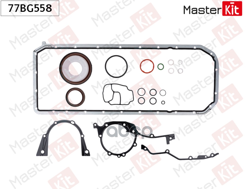Комплект прокладок, блок-картер двигателя BMW X3 (E83) M54 B25 (256S5) 77BG558 MasterKit арт. 77BG558