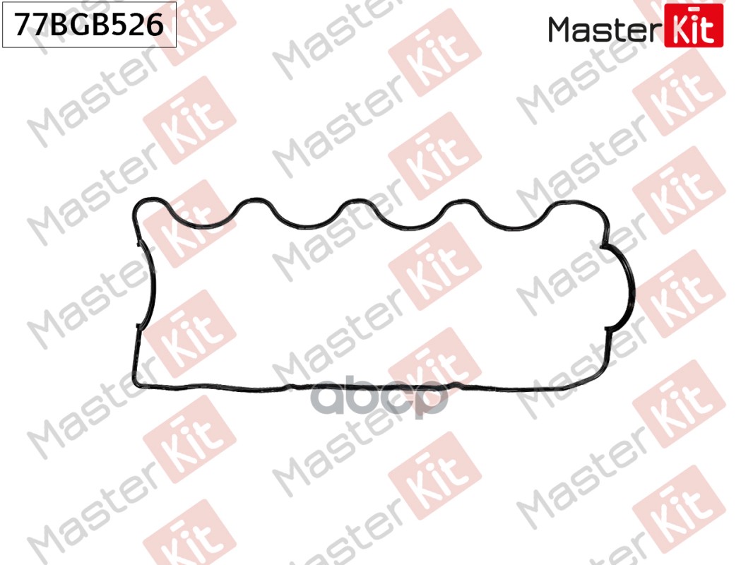 Прокладка клапанной крышки Chevrolet LACETTI (J200) LMN MasterKit арт. 77BGB526