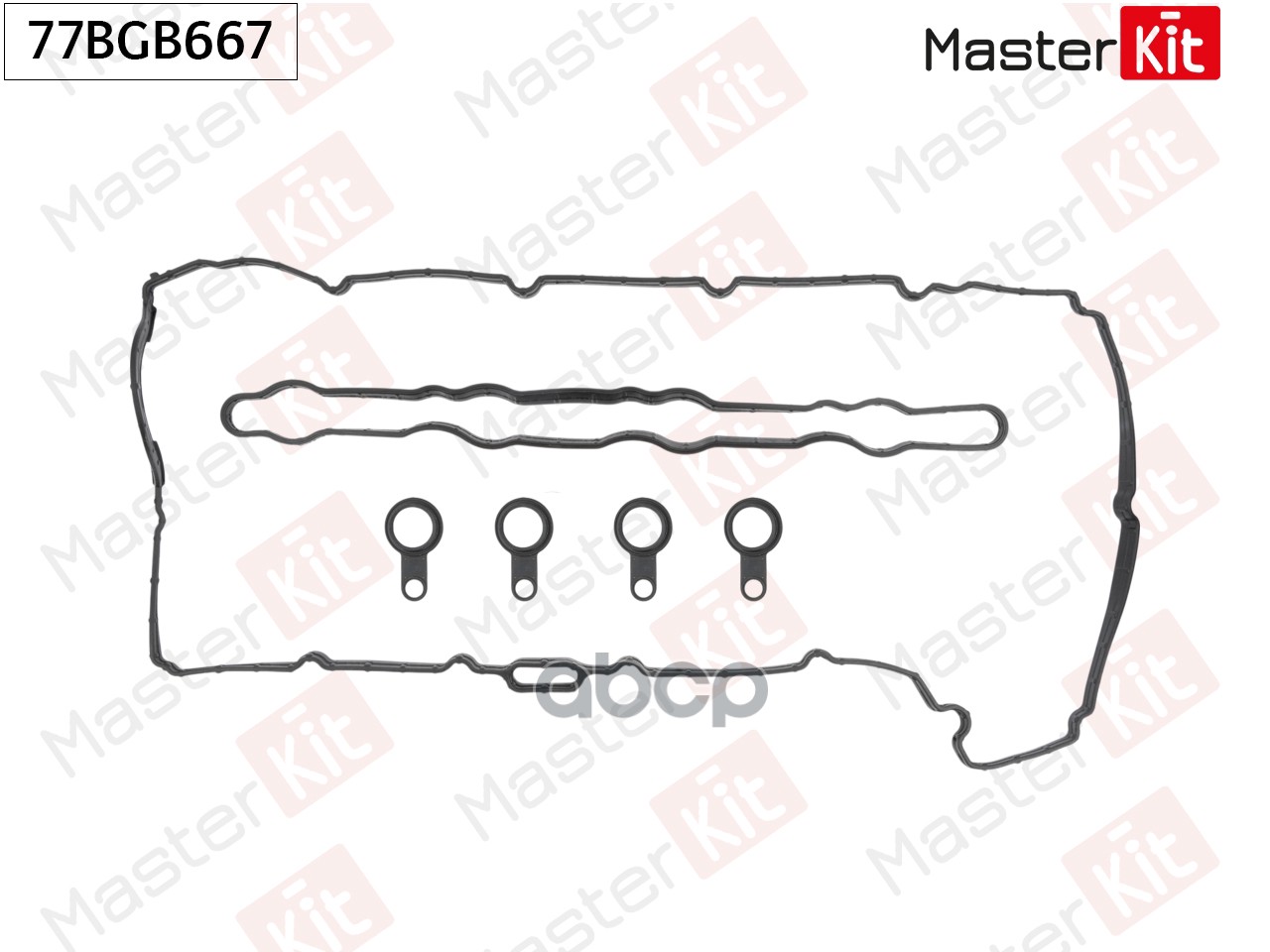 Прокладка клапанной крышки Hyundai SANTA F? III (DM) D4HB 77BGB667 MasterKit арт. 77BGB667
