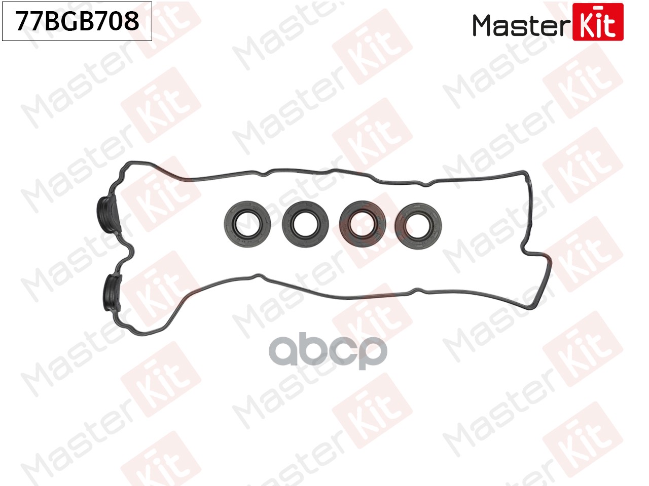 Прокладка клапанной крышки Nissan ALMERA I (N15) GA14DE MasterKit арт. 77BGB708