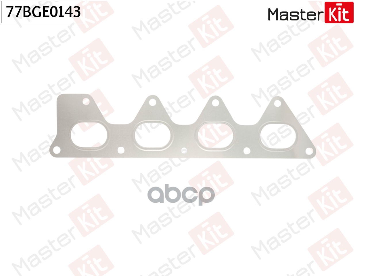 Прокладка выпускного коллектора Renault CLIO III (BR0/1, CR0/1) F4R 832 MasterKit арт. 77BGE0143