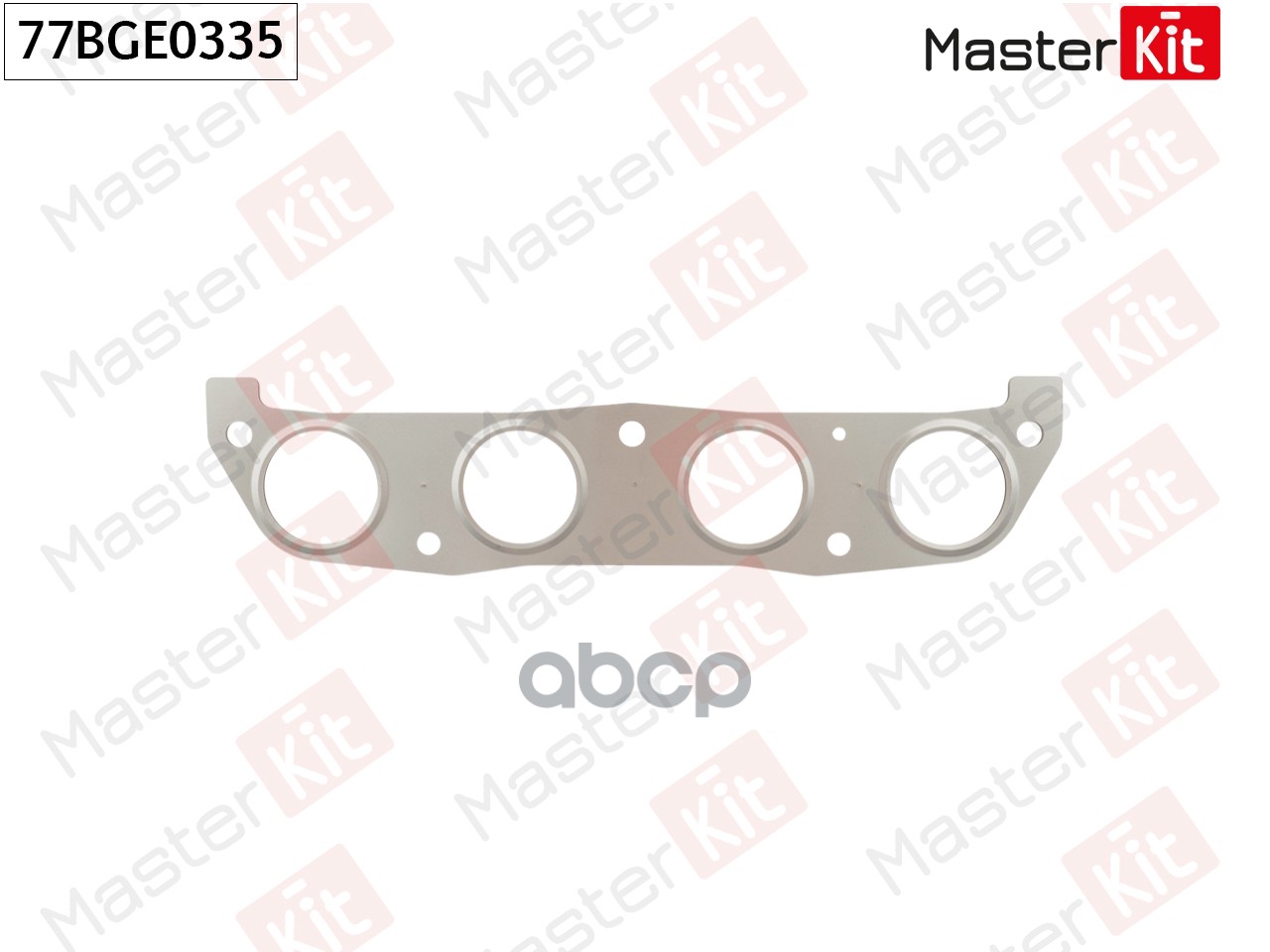 77BGE0335 Прокладка выпускного коллектора Toyota COROLLA (_E15_) 1ZZ-FE MasterKit арт. 77bge0335