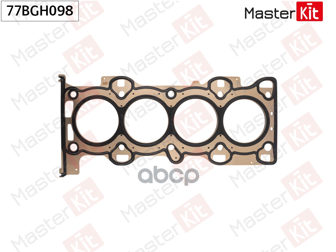 Прокладка ГБЦ FORD Q7DA, QQDA, QQDB, CHBA, CHBB, CGBA, CGBB, QQDC, MAZDA L823, L850, L813, MasterKit арт. 77BGH098