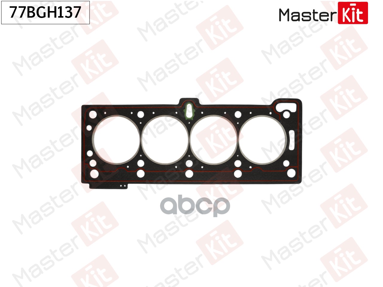 Прокладка ГБЦ RENAULT E7J 634, E7J 635, E7J 780, K7J 700,K7M 744, K7M 745, K7M 746,K7M 702 MasterKit арт. 77BGH137