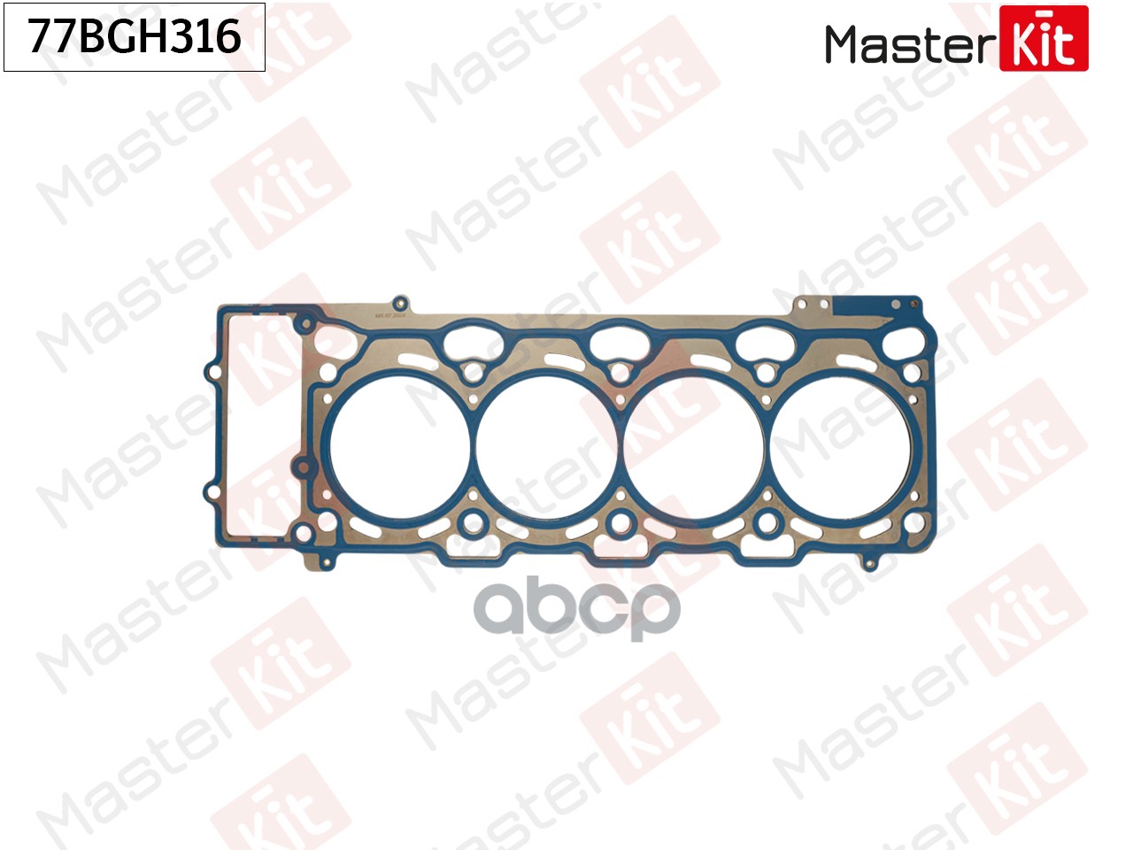 Прокладка ГБЦ BMW N62B48A, N62B48B MasterKit арт. 77BGH316