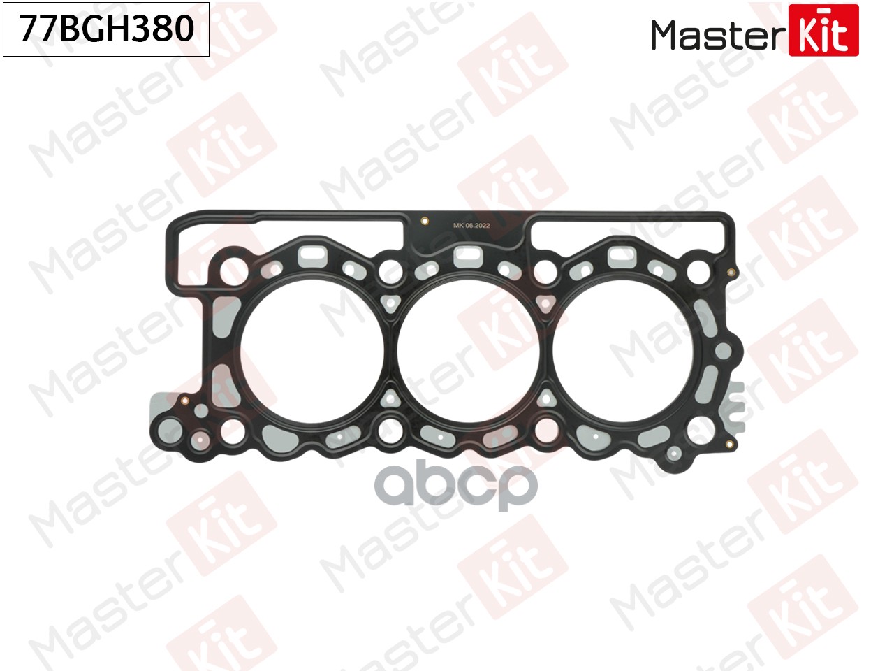 Прокладка ГБЦ CITROEN DT20C, 306DT, TDV63.0, 30DDTX MasterKit арт. 77BGH380