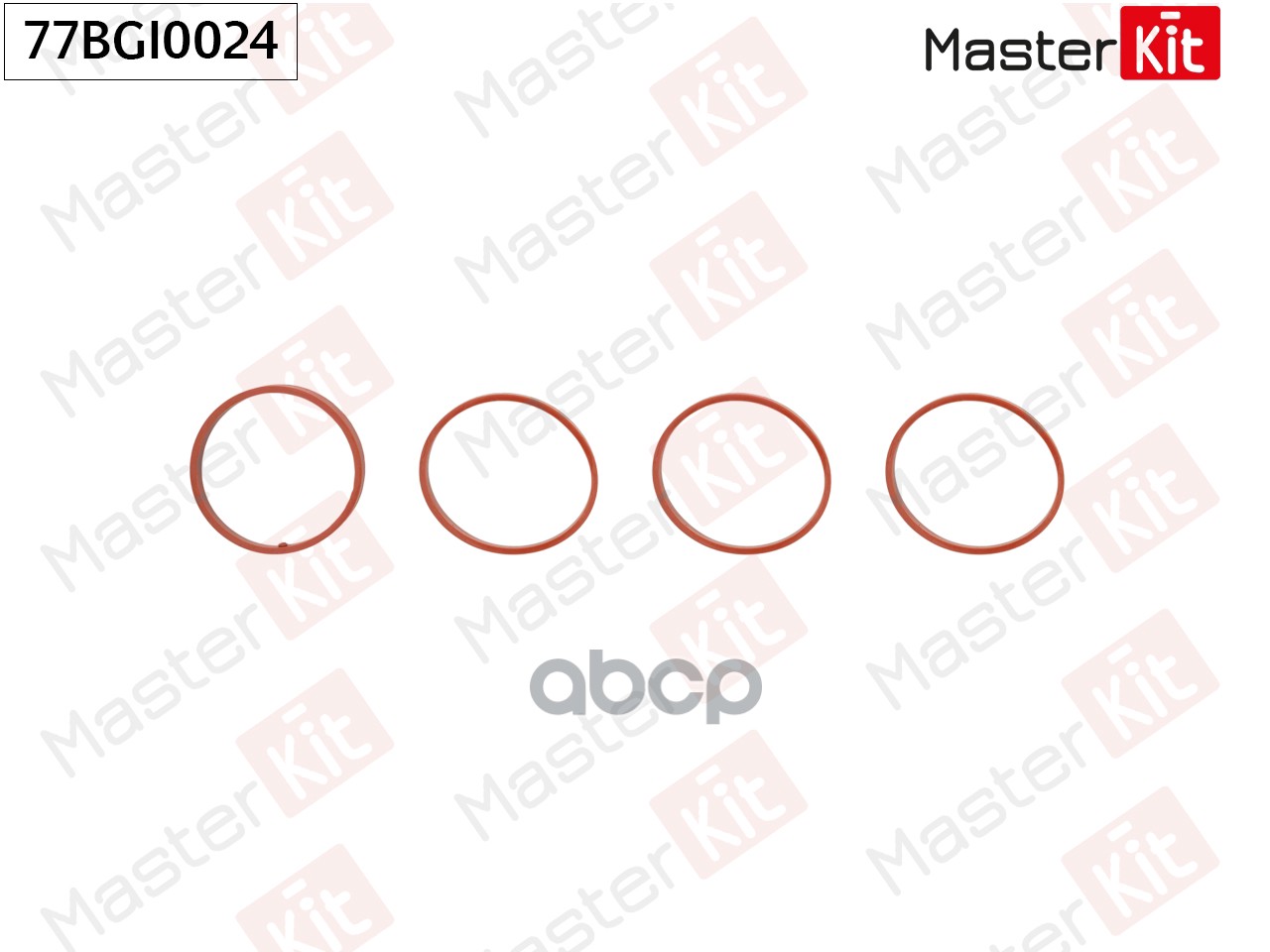 Комплект прокладок впускного коллектора Citroen C5 III (RD_) 5FS (EP6C) 77BGI0024 MasterKit арт. 77BGI0024