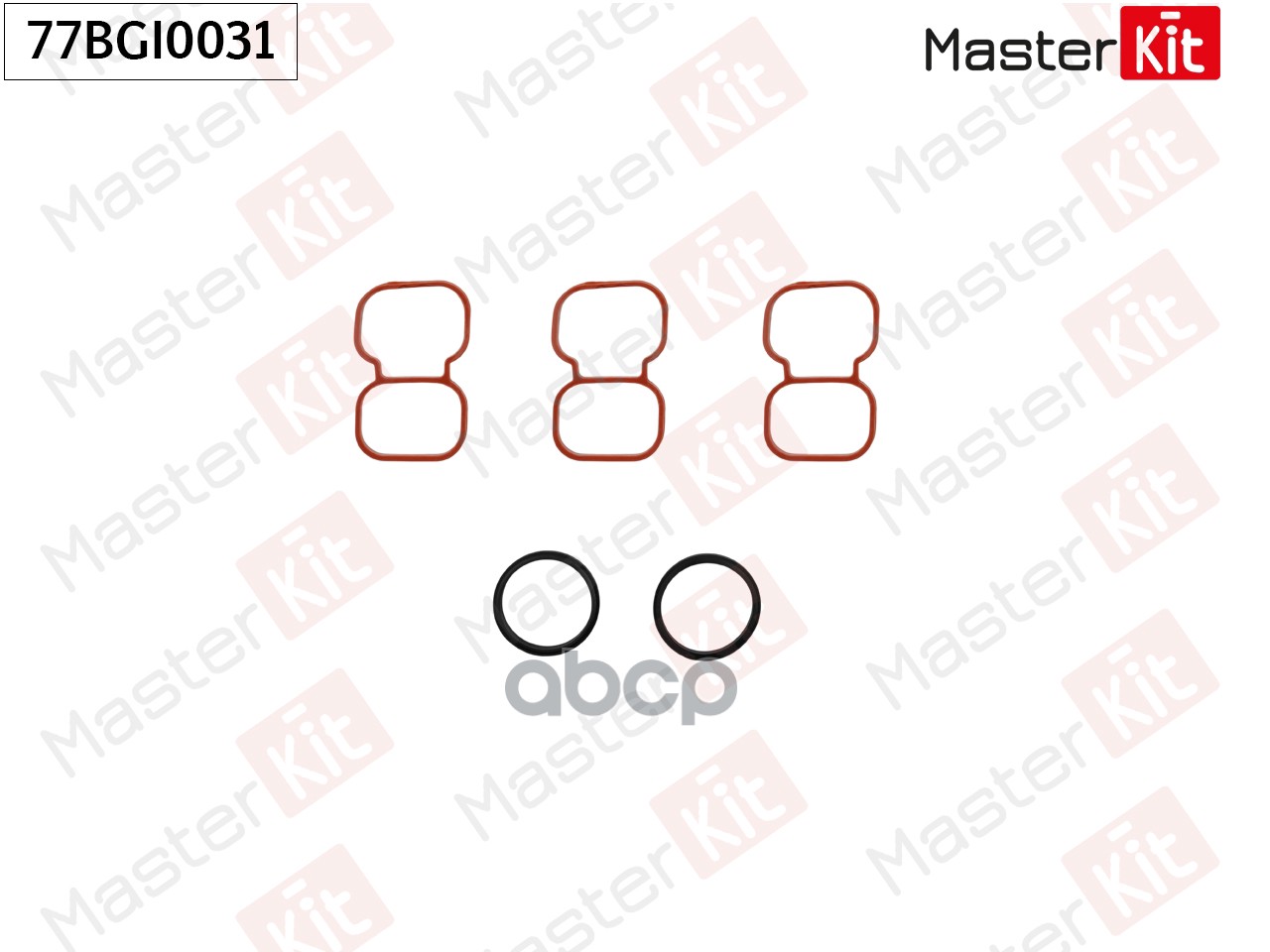 Комплект прокладок впускного коллектора MB C-CLASS (W204) M 271.820,M 271.860 MasterKit арт. 77BGI0031