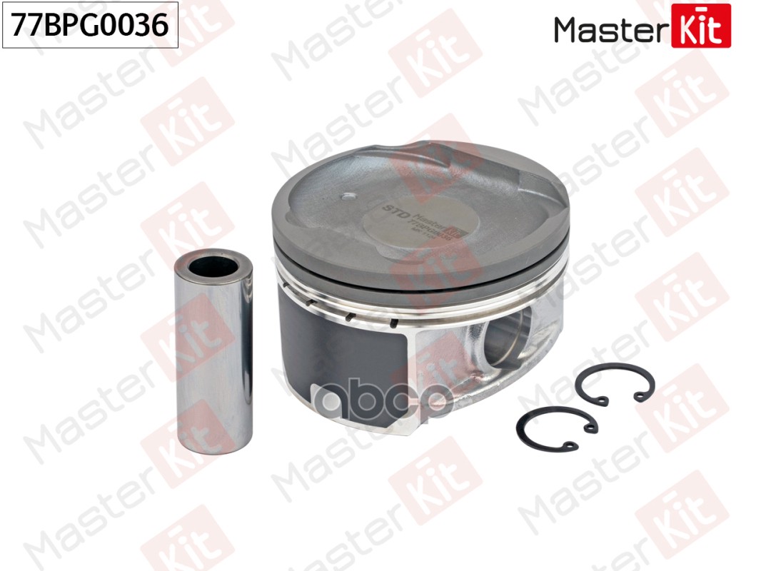 Поршень с пальцем (без колец) (1шт) (STD) TOYOTA 2AZ-FE 77BPG0036 MasterKit арт. 77BPG0036