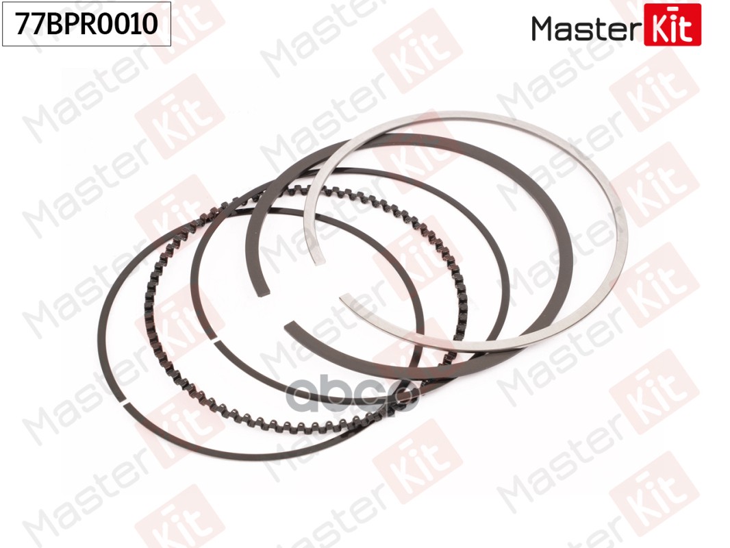 Кольца поршневые (к-т на 1 поршень) (0,5) MITSUBISHI 4G18 MasterKit арт. 77BPR0010