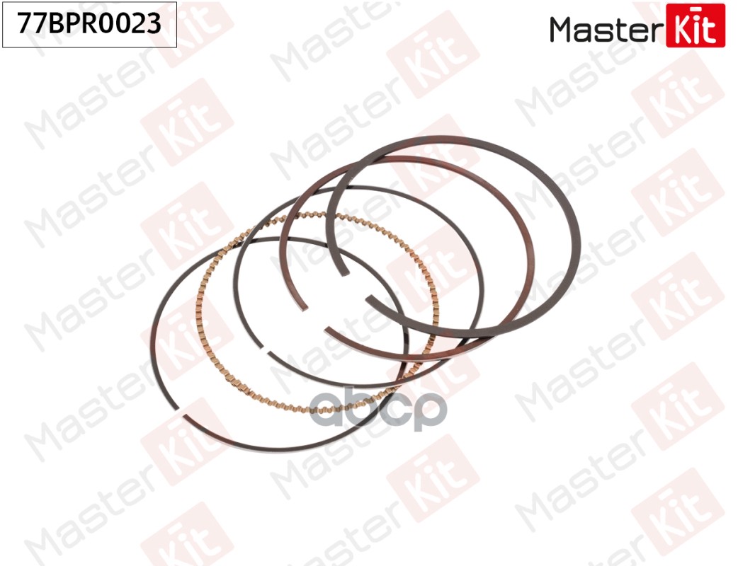 Кольца поршневые (к-т на 1 поршень)  (0,25) NISSAN MR20DE 77BPR0023 MasterKit арт. 77BPR0023