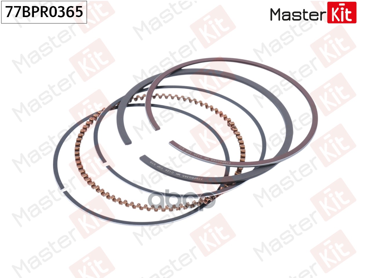 Кольца поршневые (к-т на 1 поршень) (STD) General Motors L14 (85CUL4) 77BPR0365 MasterKit арт. 77BPR0365