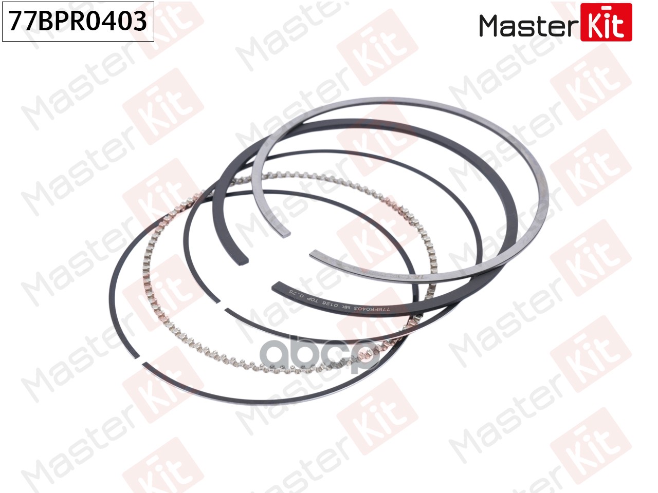 Кольца поршневые (к-т на 1 поршень) FORD/MAZDA HXJA/RHBA/FYJA 77BPR0403 MasterKit арт. 77BPR0403