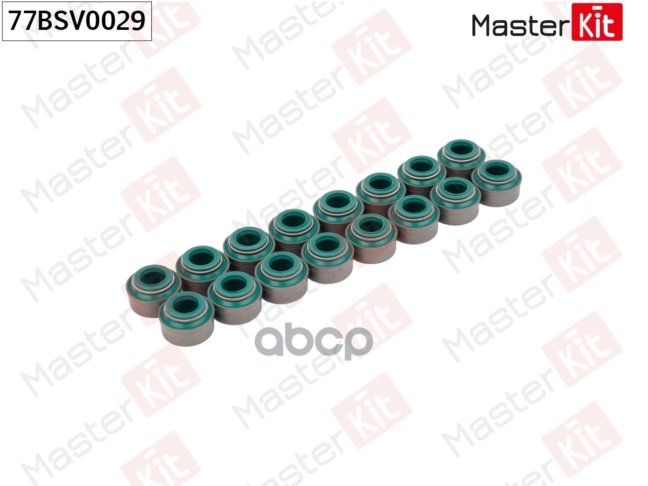 Колпачок маслосъемный (упак 16 шт) MB C-CLASS (W204)/E-CLASS (W212) 2007 - M 271.910/M 271 77BSV0029 MasterKit арт. 77BSV0029