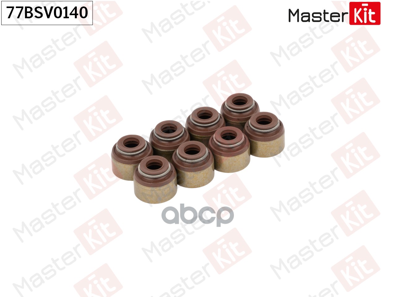Комплект маслосъемных колпачков (цена за упак. 8 шт) Honda CIVIC VIII (FD, FA)/JAZZ III ( MasterKit арт. 77BSV0140