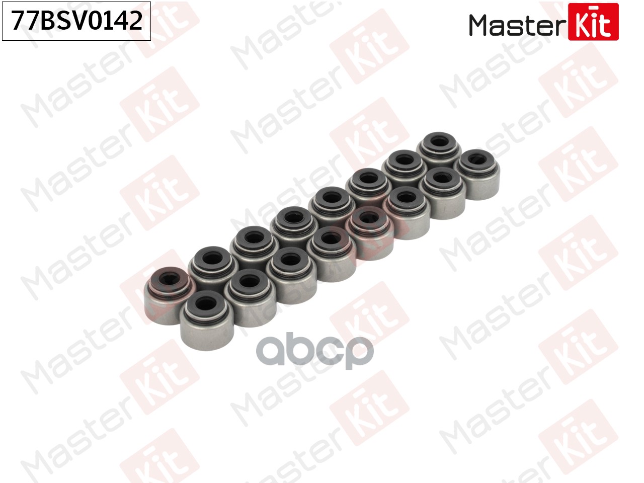Комплект маслосъемных колпачков (цена за упак. 16 шт) Hyundai ACCENT III (MC)/Kia RIO II MasterKit арт. 77BSV0142