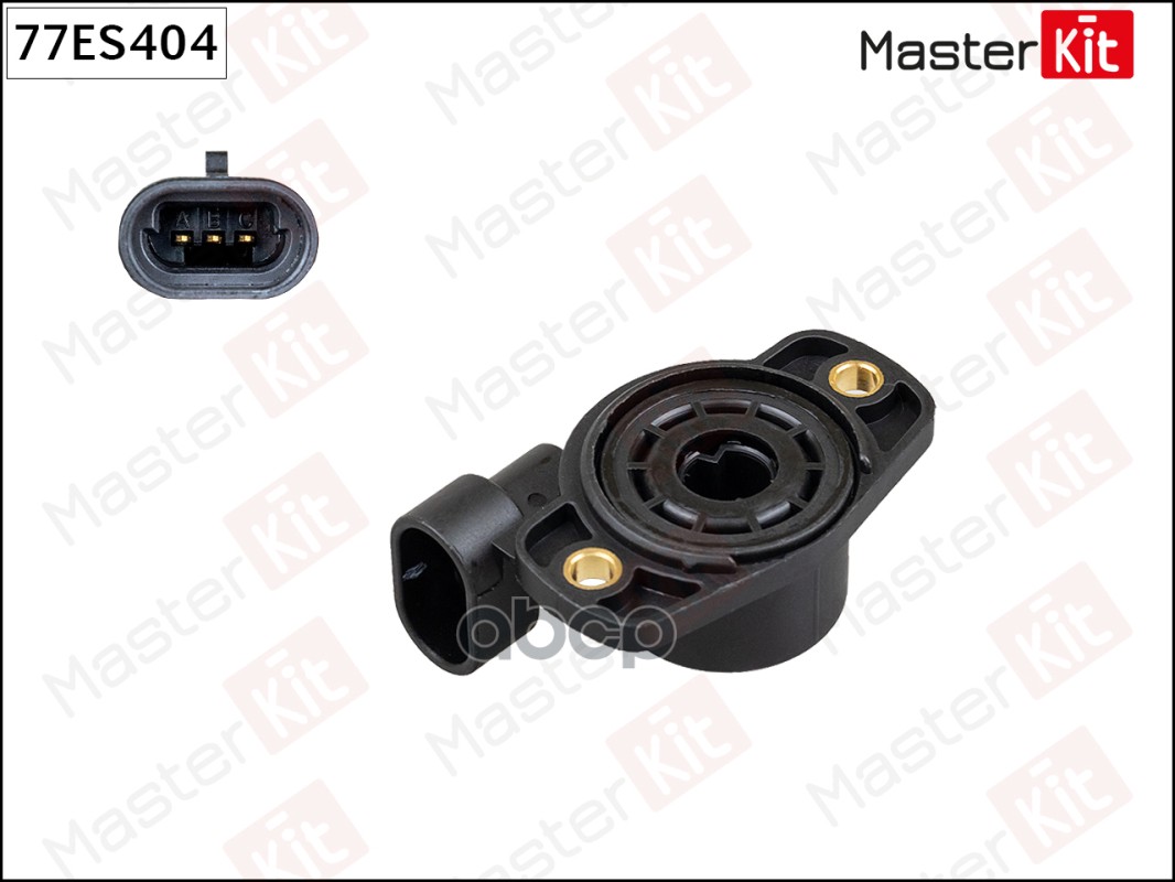 77ES404 Датчик  положение дросс заслонки PEUGEOT 206/307 1.4 MasterKit арт. 77es404