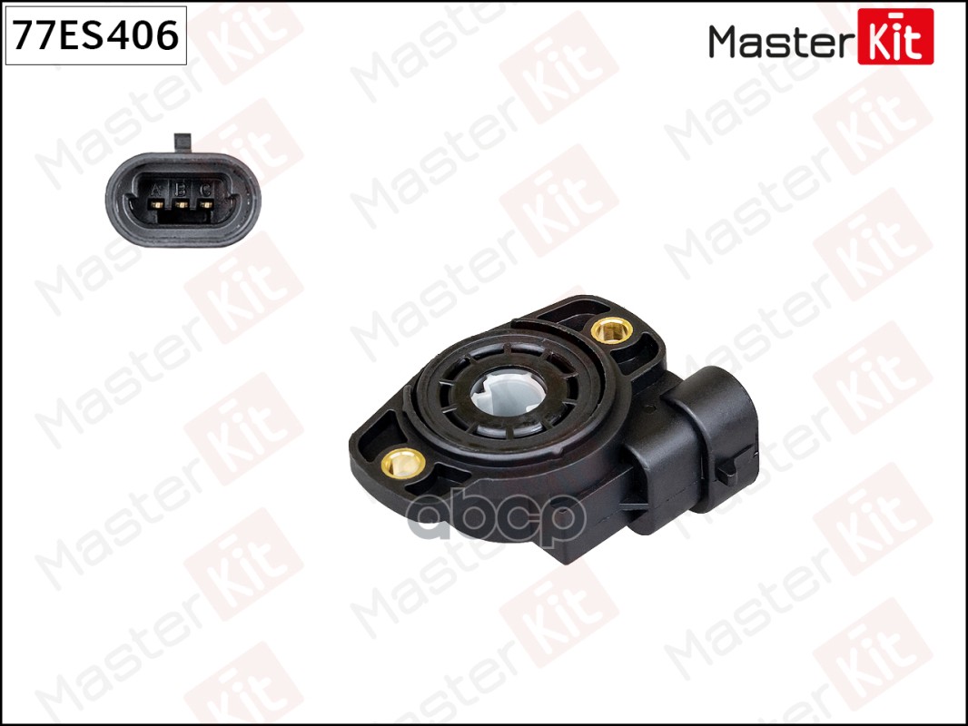 77ES406 Датчик  положение дросс заслонки RENAULT LOGAN MasterKit арт. 77es406