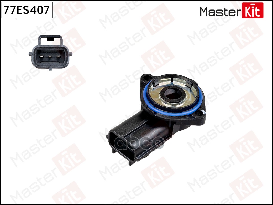 Датчик, положение дросс заслонки FORD FOCUS II, MONDEO III MasterKit арт. 77ES407