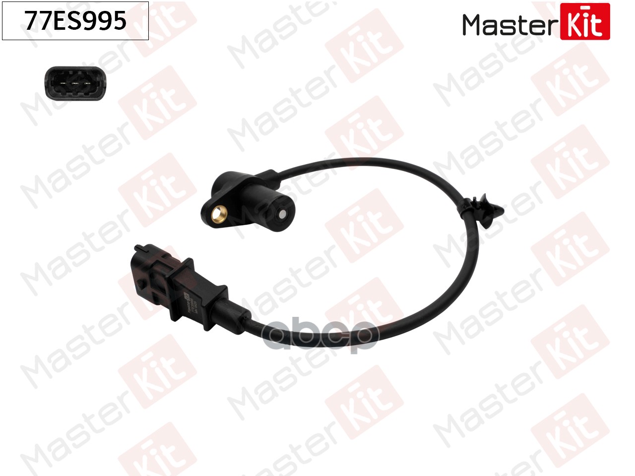Датчик, положение коленвала Hyundai MATRIX (FC)/Kia RIO II (JB) 2001 - MasterKit арт. 77ES995