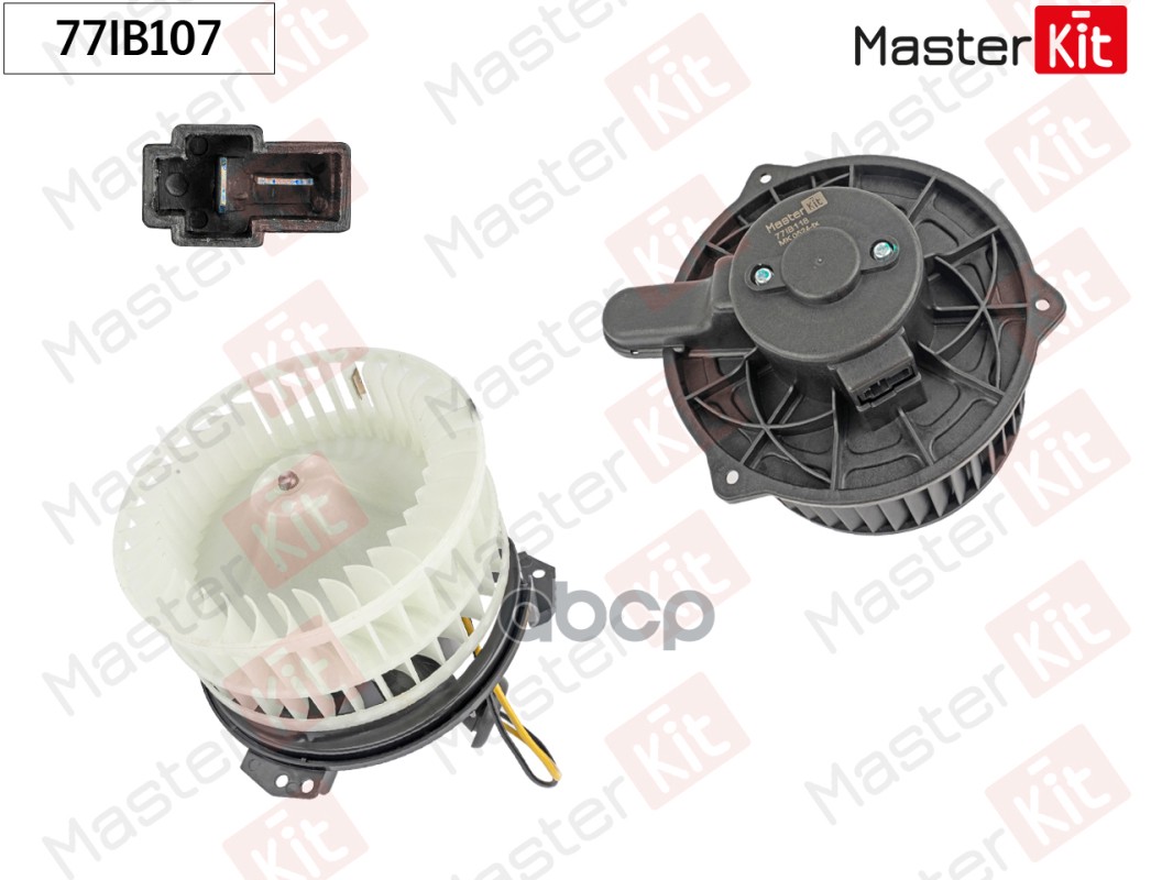Вентилятор салона Chrysler VOYAGER IV (RG, RS)/Dodge CARAVAN (RG_) 1999 - 2008 MasterKit арт. 77IB107