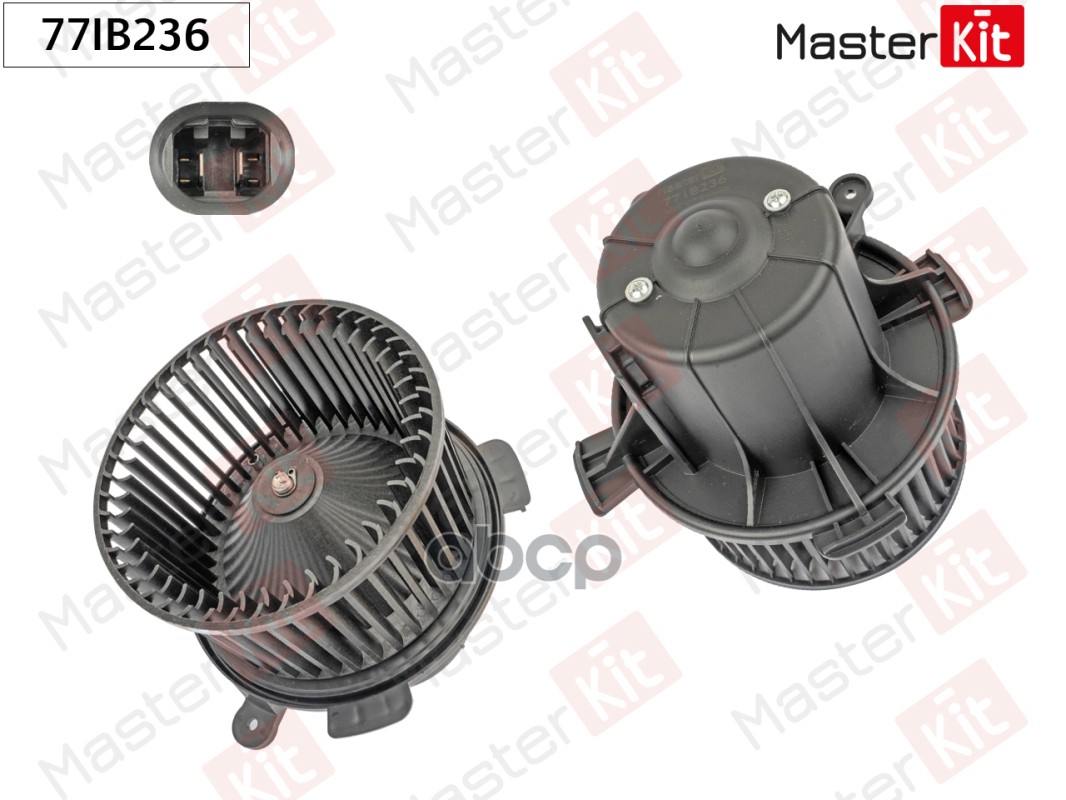 Вентилятор салона Citroen C4/Peugeot 307 2004 - MasterKit арт. 77IB236