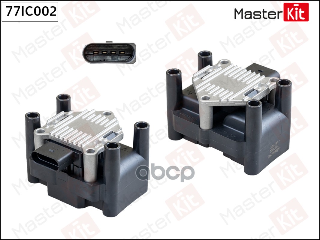 Катушка зажигания VW BORA, GOLF IV 77IC002 MasterKit арт. 77IC002