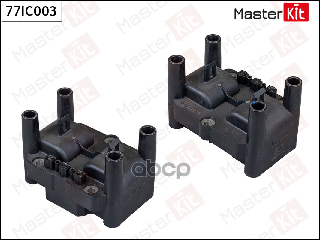 Катушка зажигания Audi A1(8X1,8XK) 10-18,Skoda Yeti(5L) 09-17,VW Jetta IV(162,163,AV3) 09- MasterKit арт. 77IC003