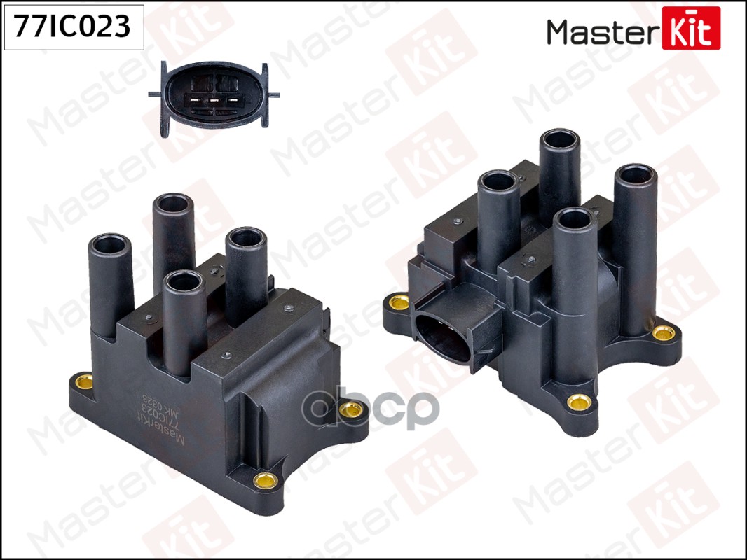 Катушка зажигания FORD FOCUS 98-04 77IC023 MasterKit арт. 77IC023