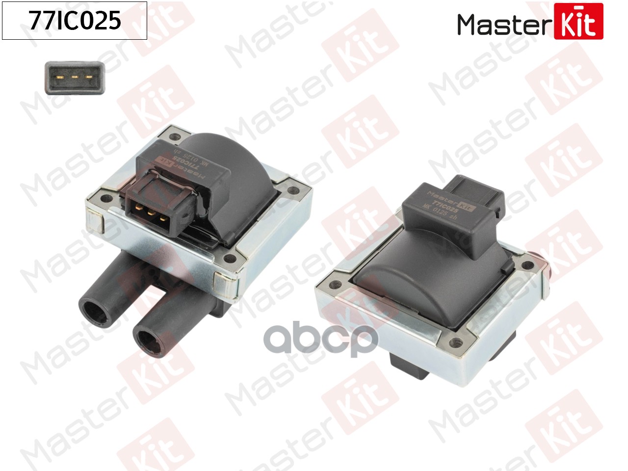 Катушка зажигания  RENAULT LAGUNA, MEGANE 1.8 2.0 96-03 77IC025 MasterKit арт. 77IC025