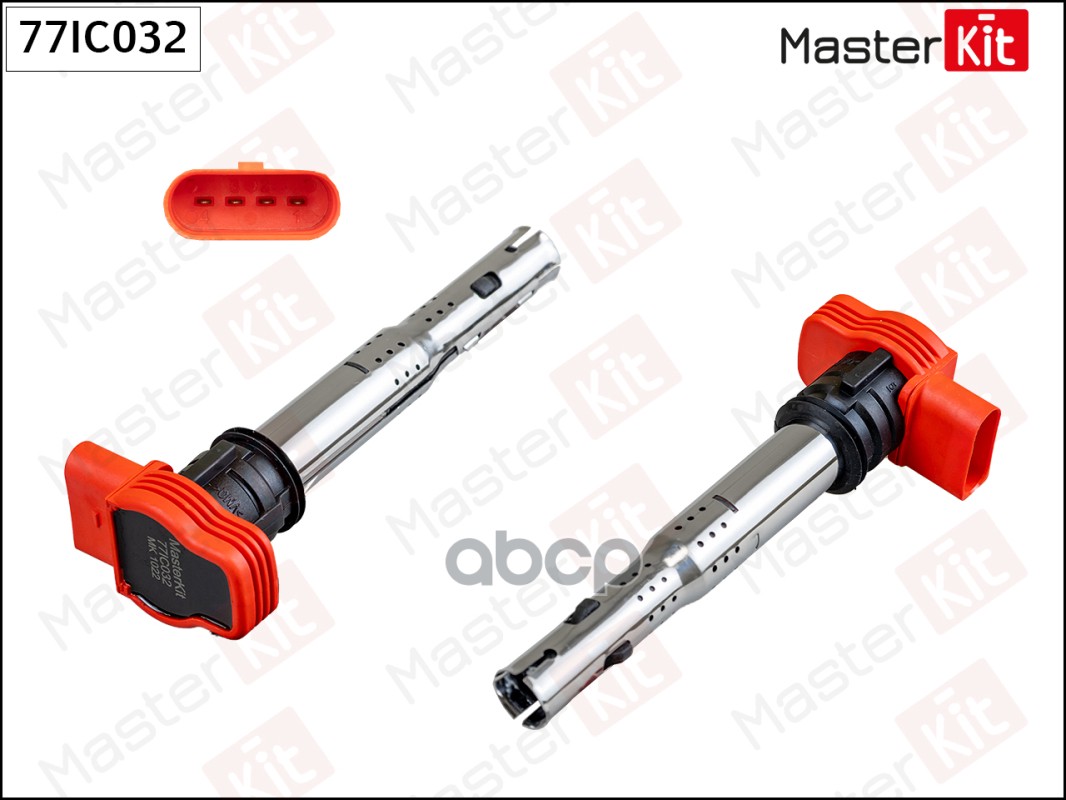 Катушка зажигания Audi Q7(4MB) 15-,Porsche Cayenne(92A) 10-,VW Touareg(7P5,7P6) 10-18 MasterKit арт. 77IC032