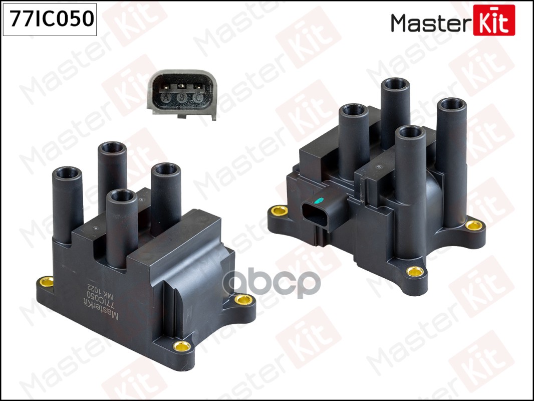 Катушка зажигания Ford Fiesta VI,Focus III,Mondeo IV(BA7) 07-,Volvo S40 II(544) 03-12 MasterKit арт. 77IC050