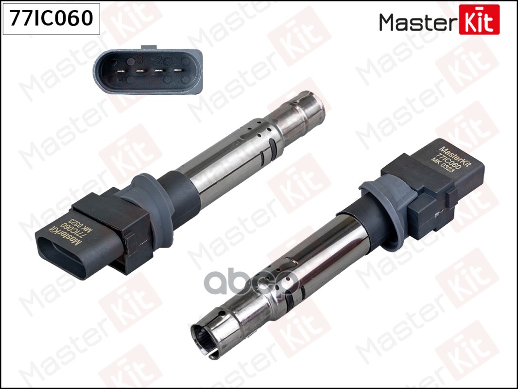 77IC060 Катушка зажигания AUDI Q7  VW TOUREG 3.6 MasterKit арт. 77ic060