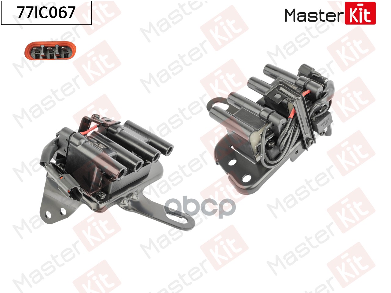 Катушка зажигания Hyundai Elantra(XD),Getz(TB),Lantra II(J-2) 95-10 MasterKit арт. 77IC067
