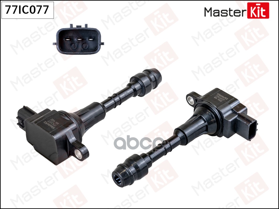 Катушка зажигания NISSAN MICRA, NOTE 1.4 77IC077 MasterKit арт. 77IC077