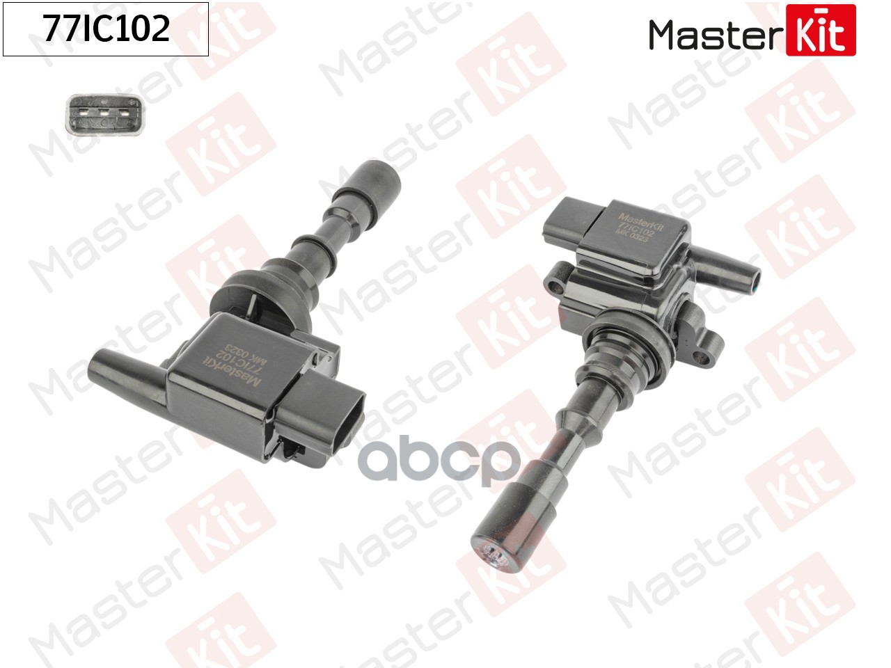 Катушка зажигания Hyundai Terracan(HP) 01-08,Kia Sorento I(JC) 02- MasterKit арт. 77IC102