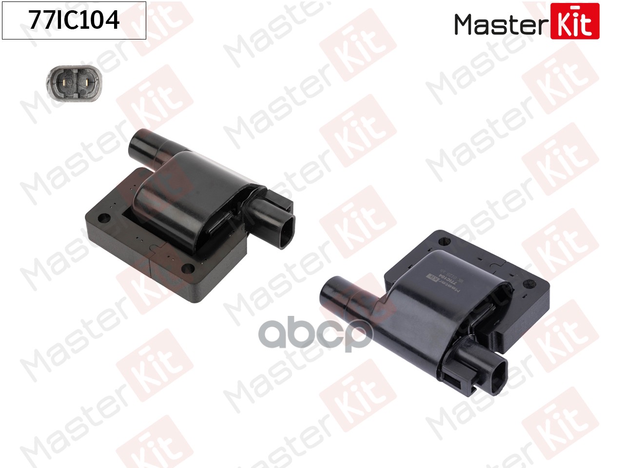 77IC104 Катушка зажигания NISSAN PRIMERA P10/P11 MasterKit арт. 77ic104