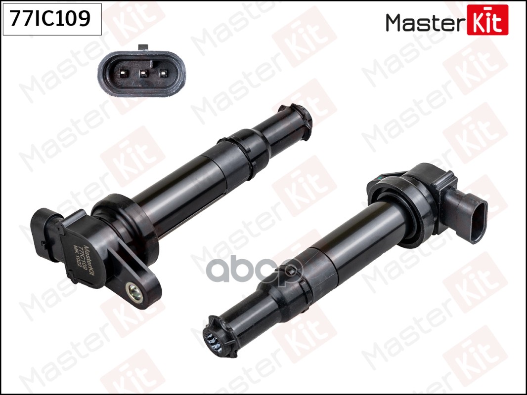 Катушка зажигания Hyundai Grandeur(TG),Santa Fe II(CM) 03-,Kia Magentis(MG) 05- MasterKit арт. 77IC109