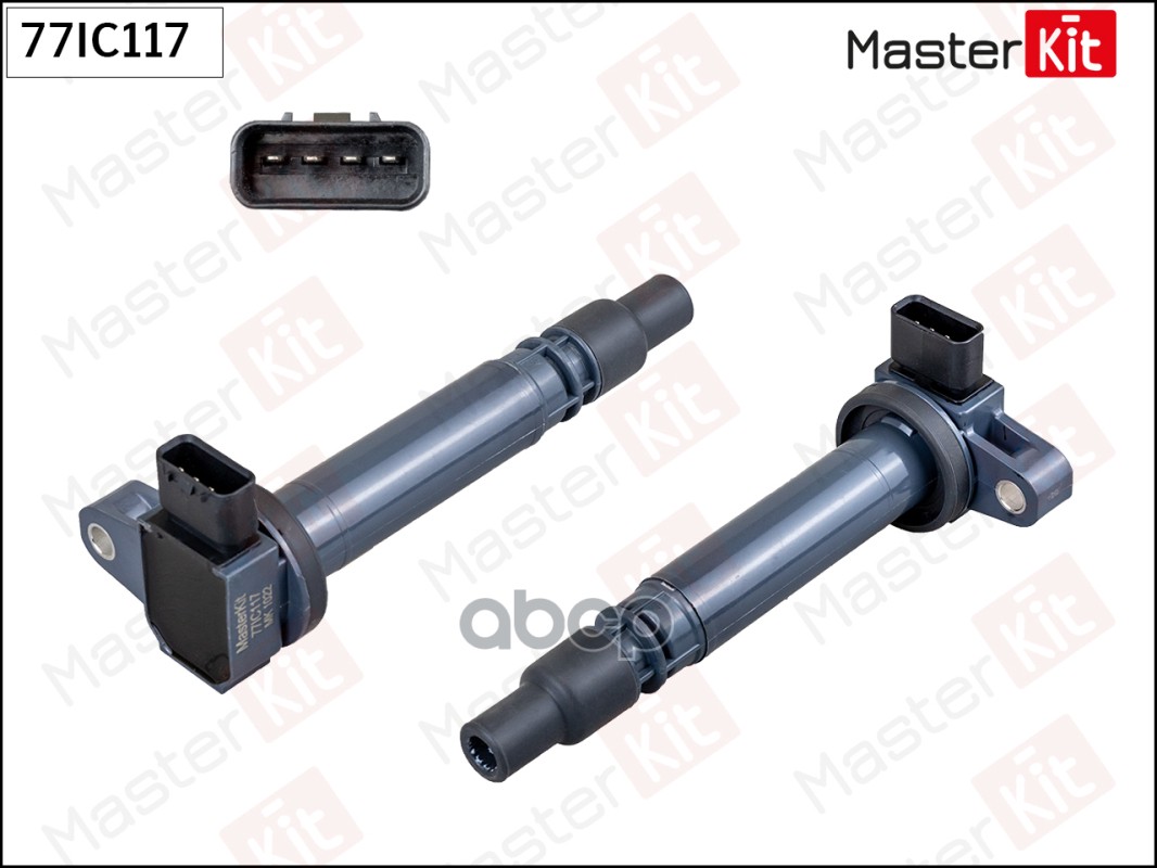 Катушка зажигания Toyota Hiace IV(_H1_,_H2_),Land Cruiser Prado(_J12_) 95- MasterKit арт. 77IC117