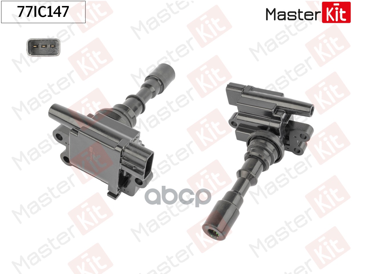 Катушка зажигания Mitsubishi Lancer VII,Outlander I(CU_W) 00-13 MasterKit арт. 77IC147